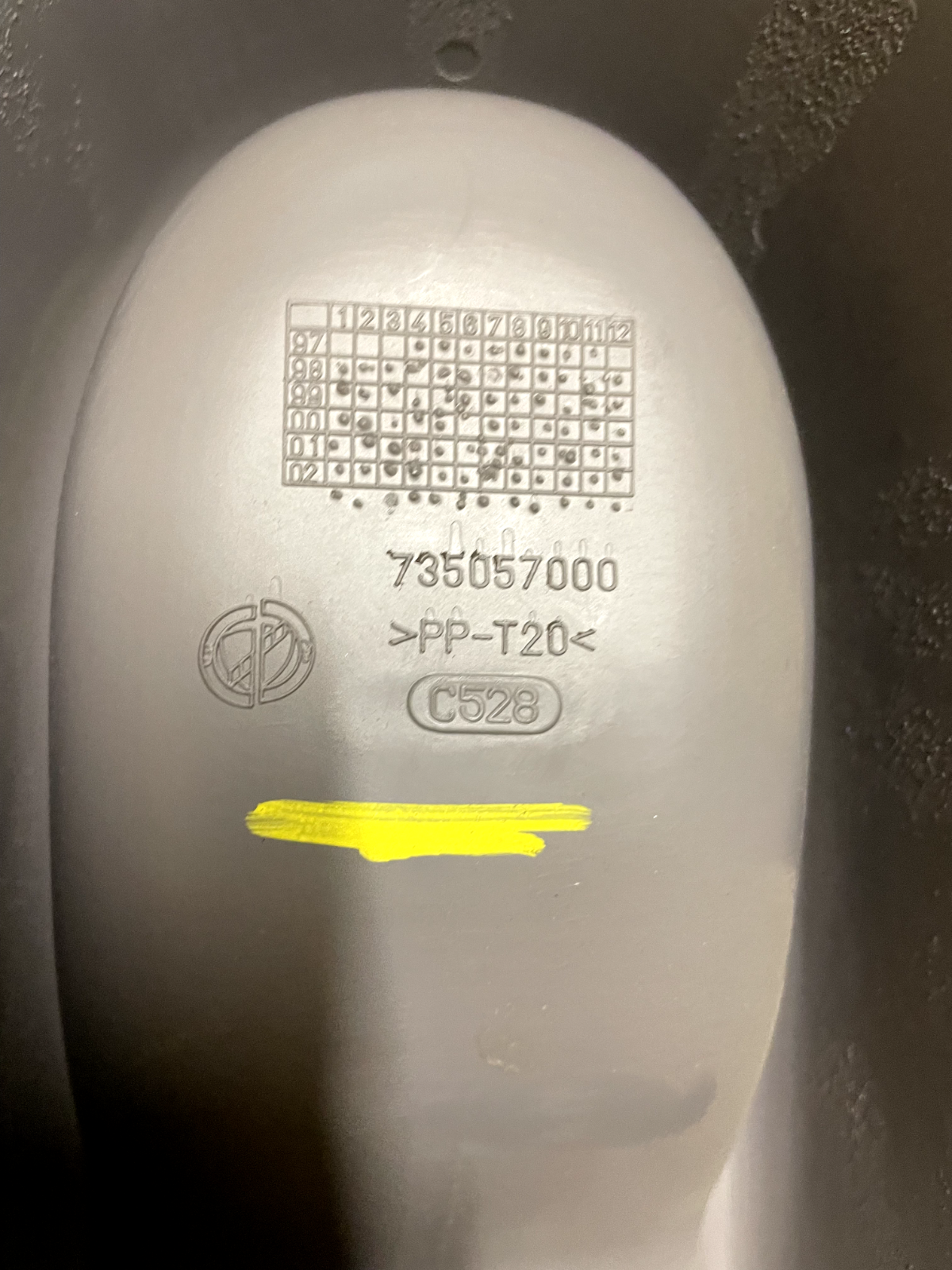 Rivestimento Tunnel Centrale Fiat Seicento 735057000 detail 2