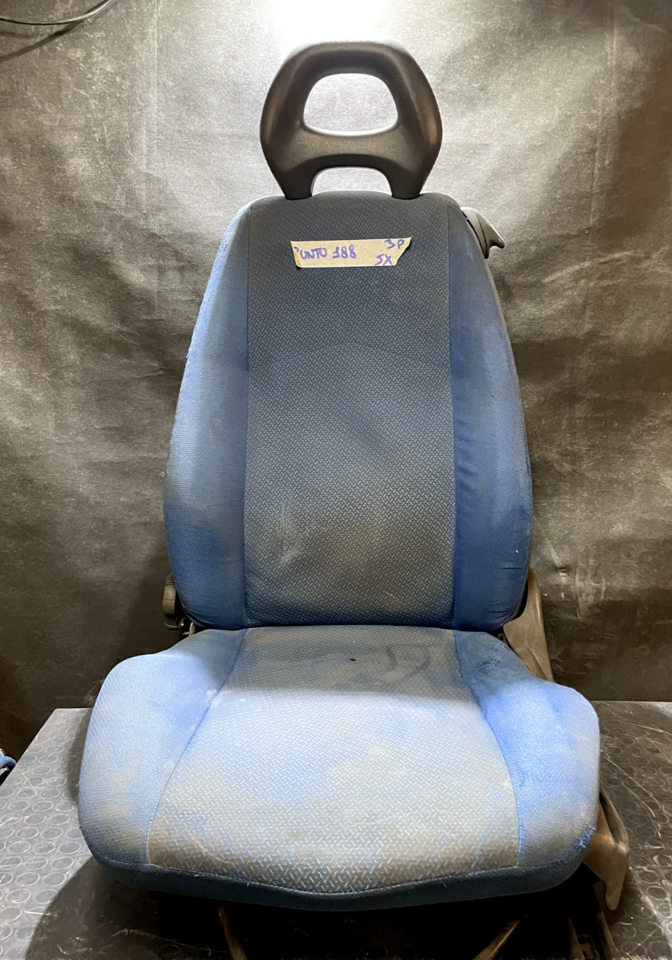 Sedile Anteriore Sinistro Blu Fiat Punto 188 - Usato