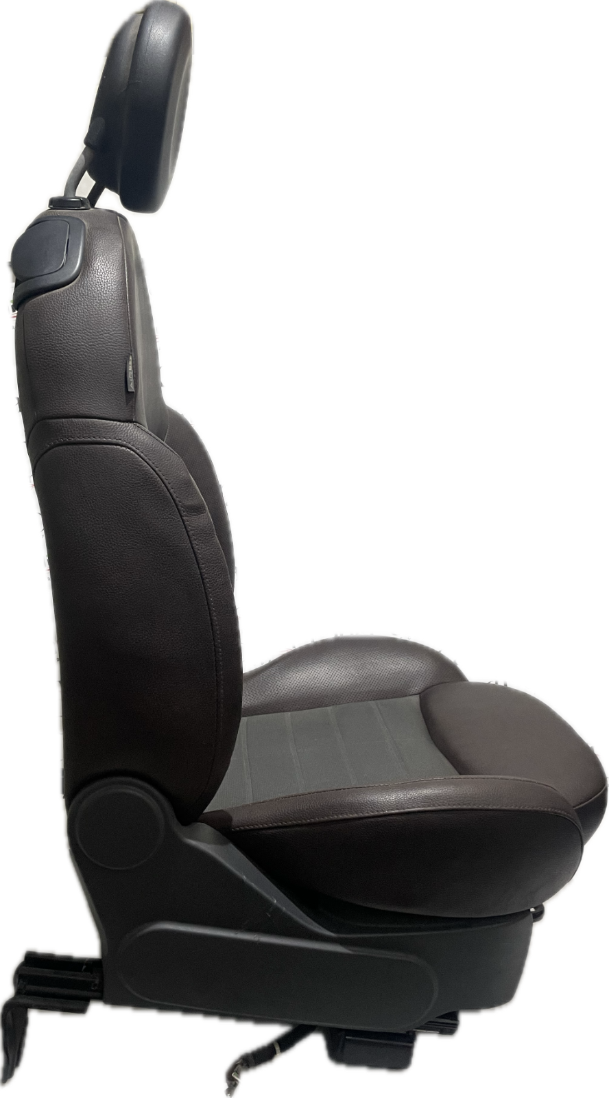 Sedile anteriore destro Fiat 500 in pelle marrone 6000626136 detail