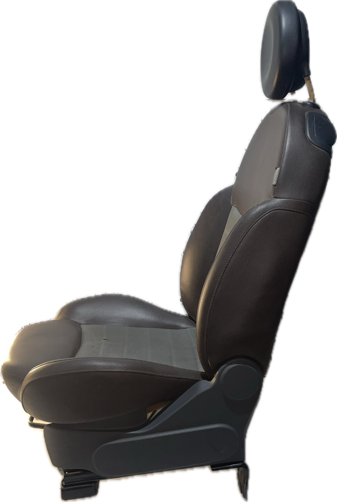 Sedile anteriore sinistro SX Fiat 500 in pelle marrone/tessuto 6000626136 3