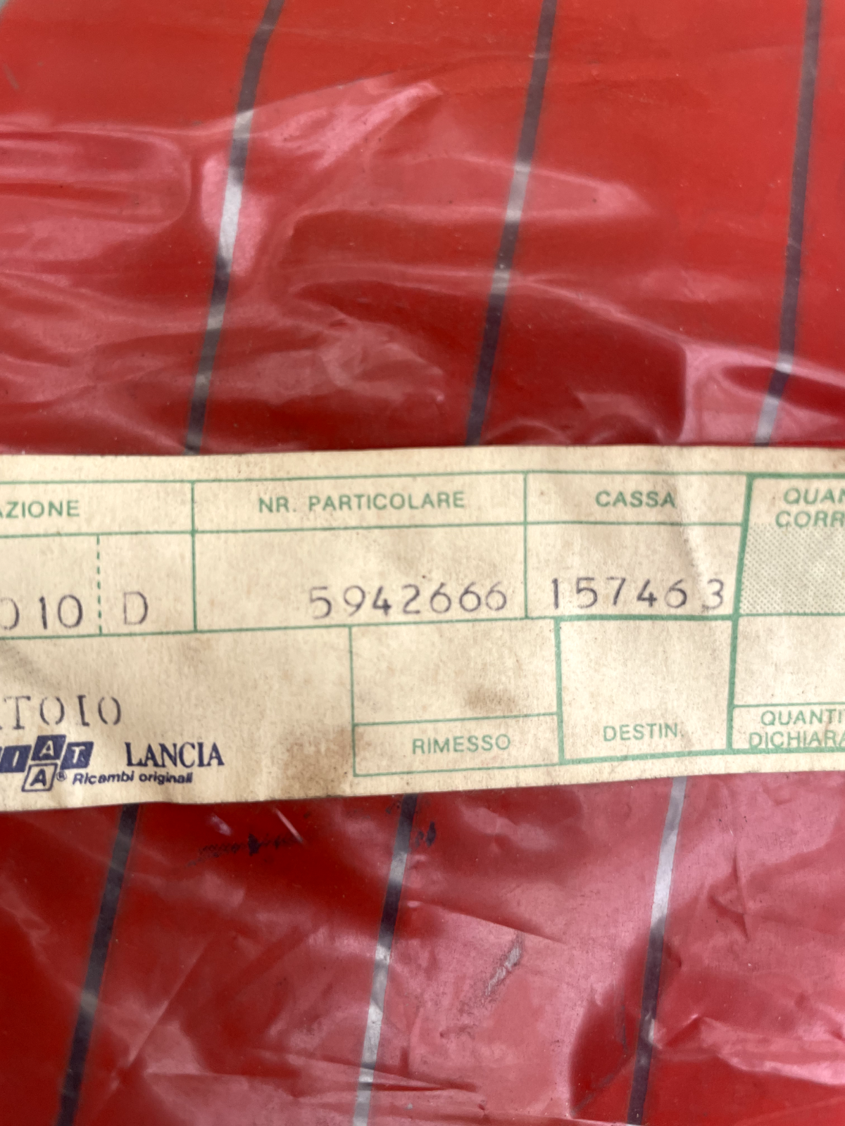 Serbatoio Borsa Acqua Tergicristallo Fiat Uno R89 - 5942666 detail