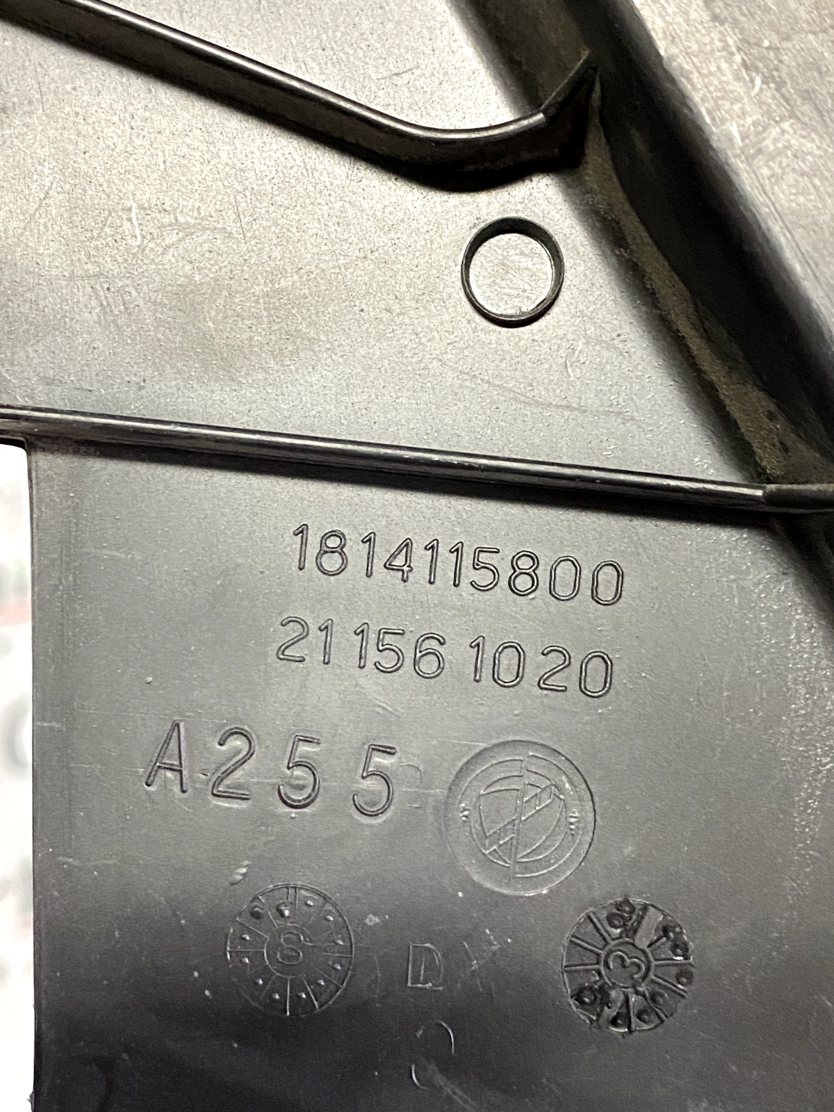 Supporti Cappelliera Lancia Autobianchi Y10 814116800/1814115800 detail 3