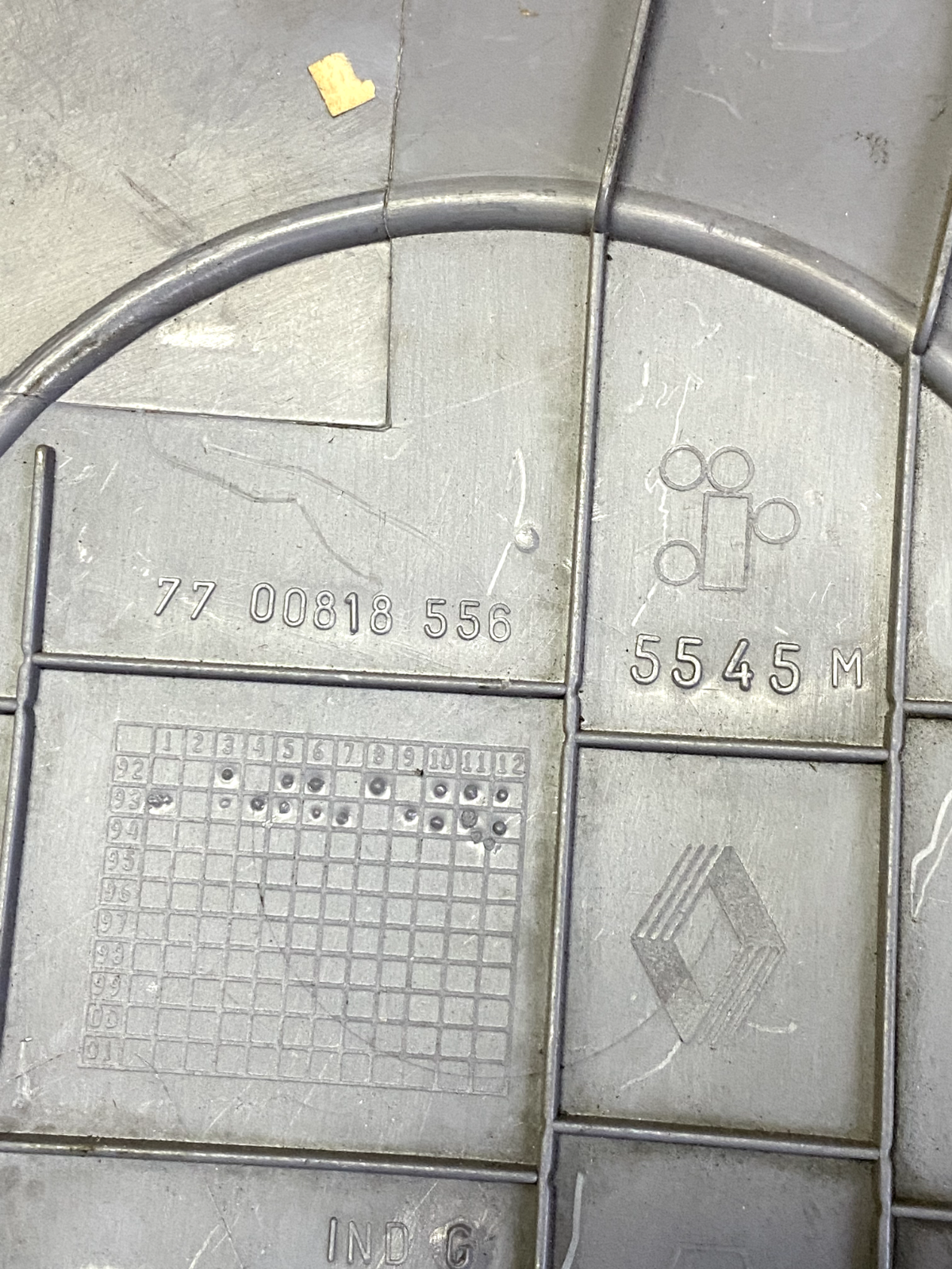 Supporti Cappelliera Renault Twingo - 7700818556/7700818555 detail 2