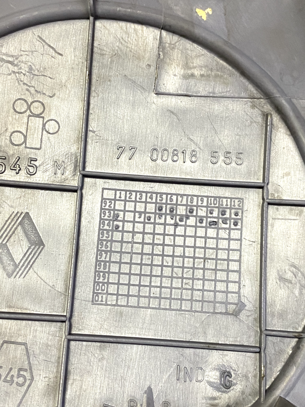 Supporti Cappelliera Renault Twingo - 7700818556/7700818555 detail 3