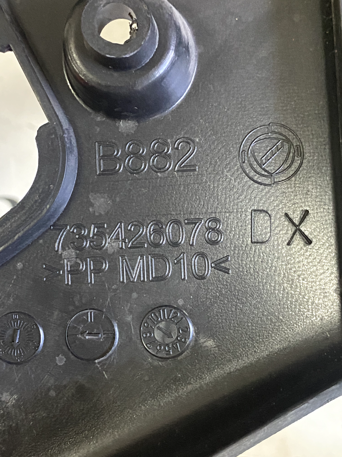 Supporto Cappelliera DX Fiat Bravo 735426078 detail 3