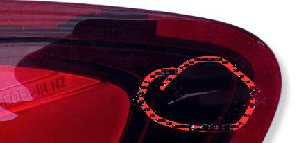 Stop posteriore DX esterno Mercedes-Benz B W247 Luci posteriori A2479065900