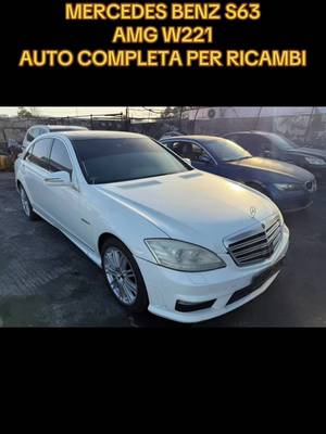 Mercedes-Benz S63 AMG W221 con motore 6.3 V8 AMG
