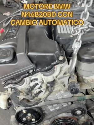 Motore BMW N46B20BD completo di cambio automatico (AT) e trazione posteriore (2WD)