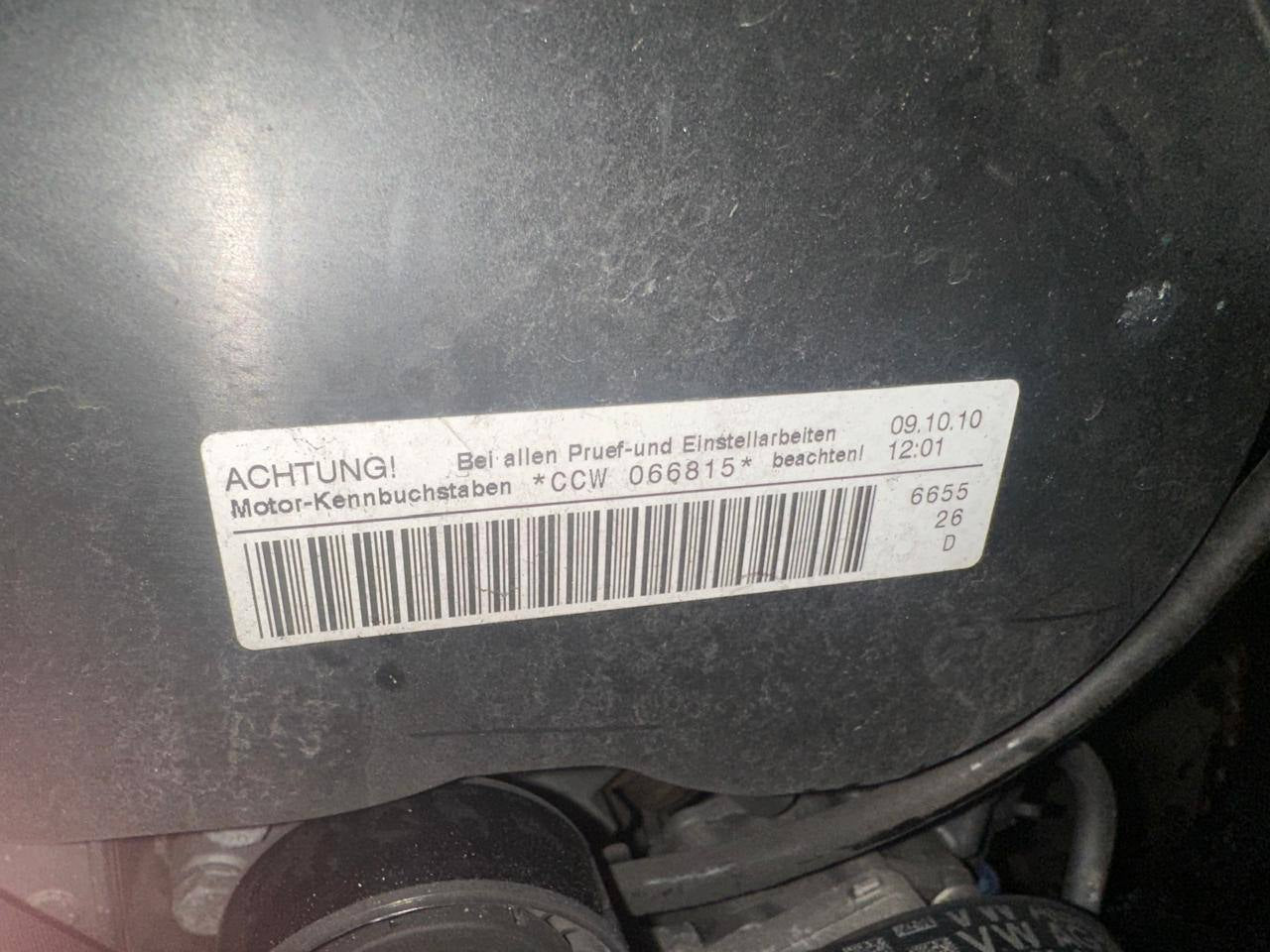 MOTORE AUDI CCW – 3.0 TDI V6 TURBO DIESEL