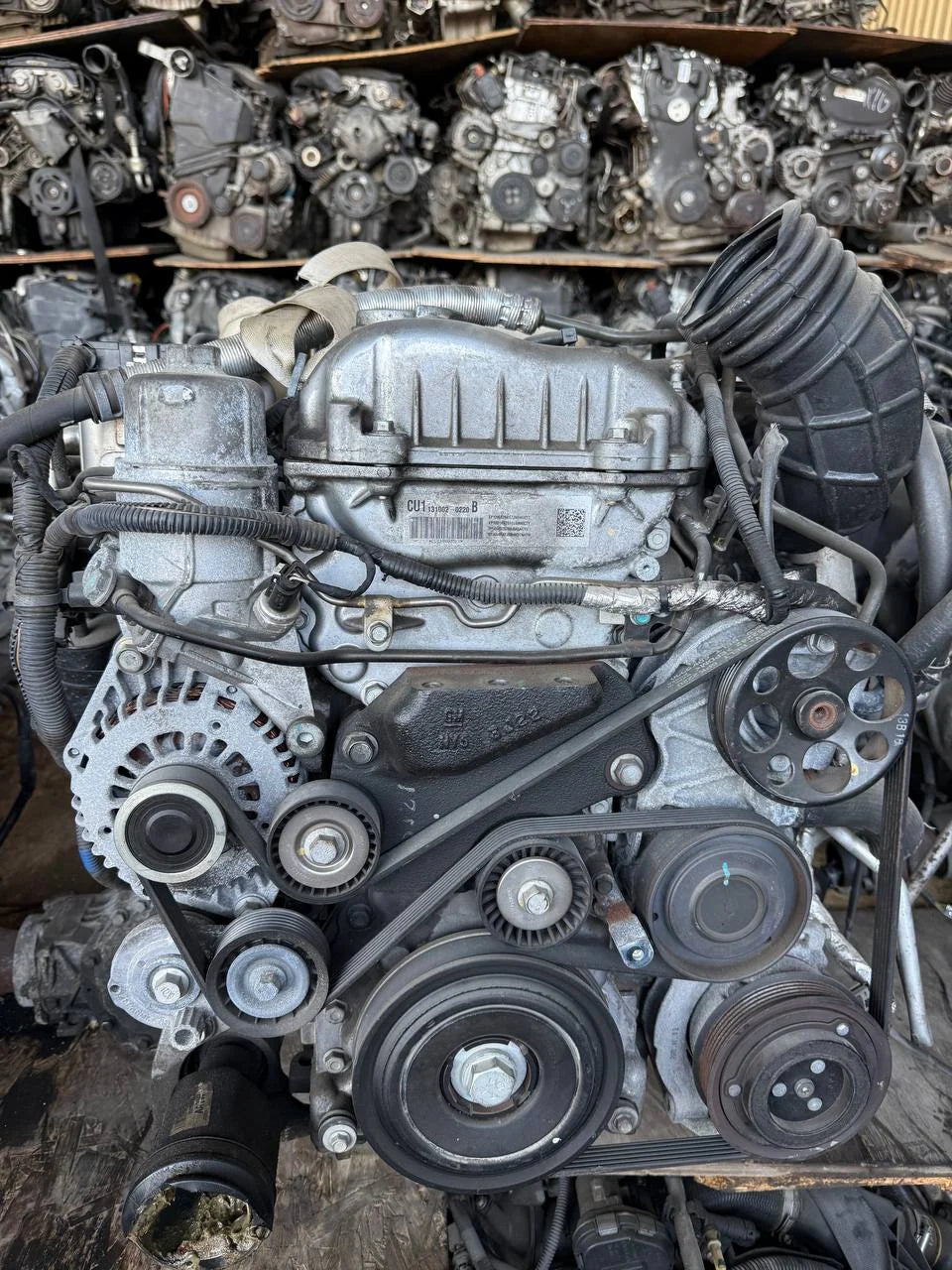 Fotografia della scheda CarlinFodera del motore R9M D4