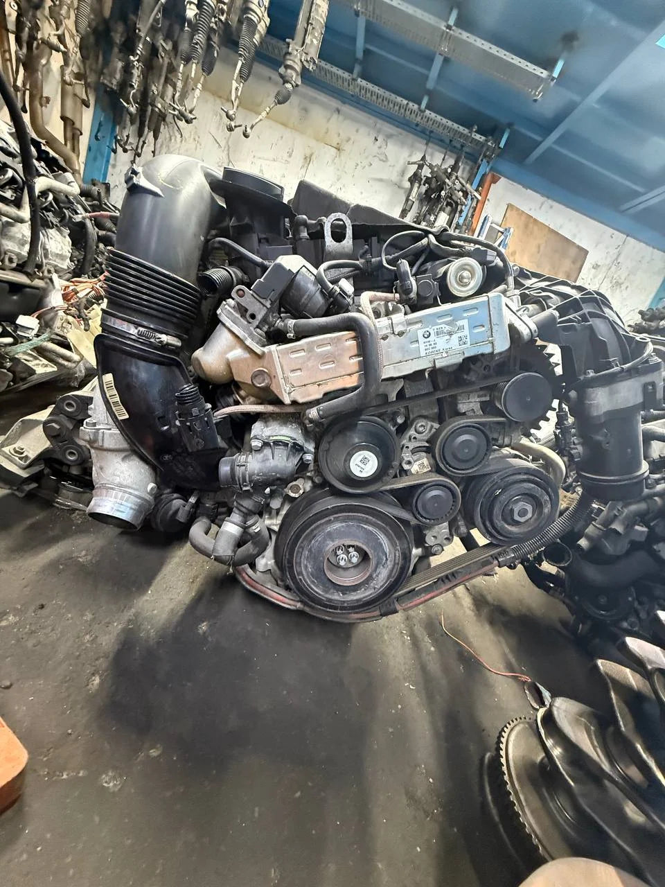 Fotografia della scheda CarlinFodera del motore N57D30B