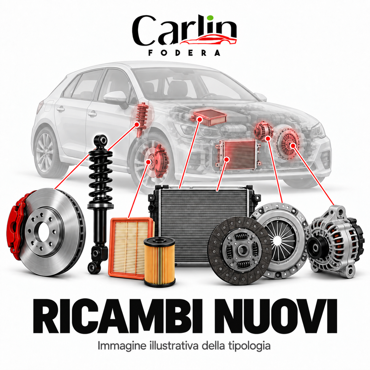 RICAMBI NUOVI — immagine illustrativa CarlinFodera