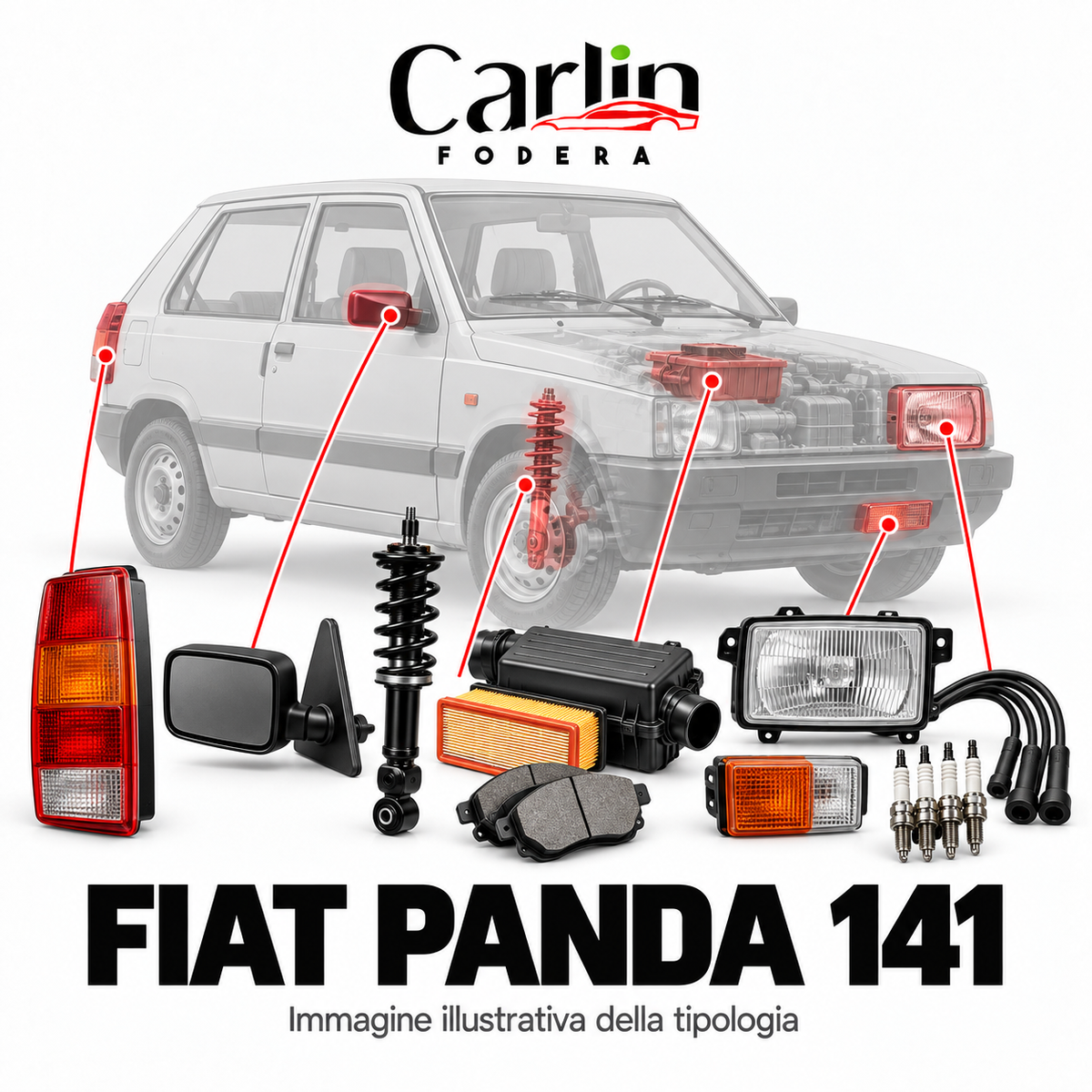 FIAT PANDA 141 — immagine illustrativa CarlinFodera