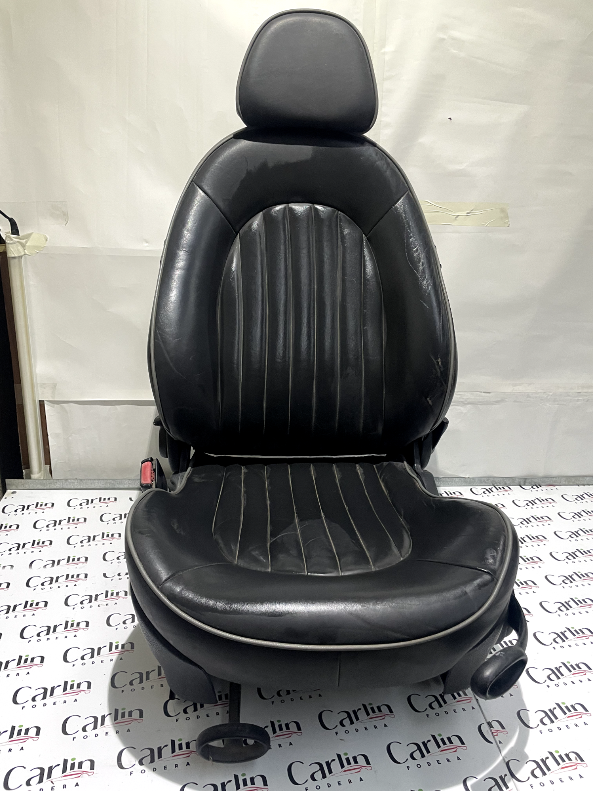 LEFT front seat Mini R50 R53 English leather 