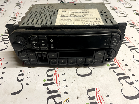 P04858513AF 54D71204W12-0 Chrysler CD Car Radio