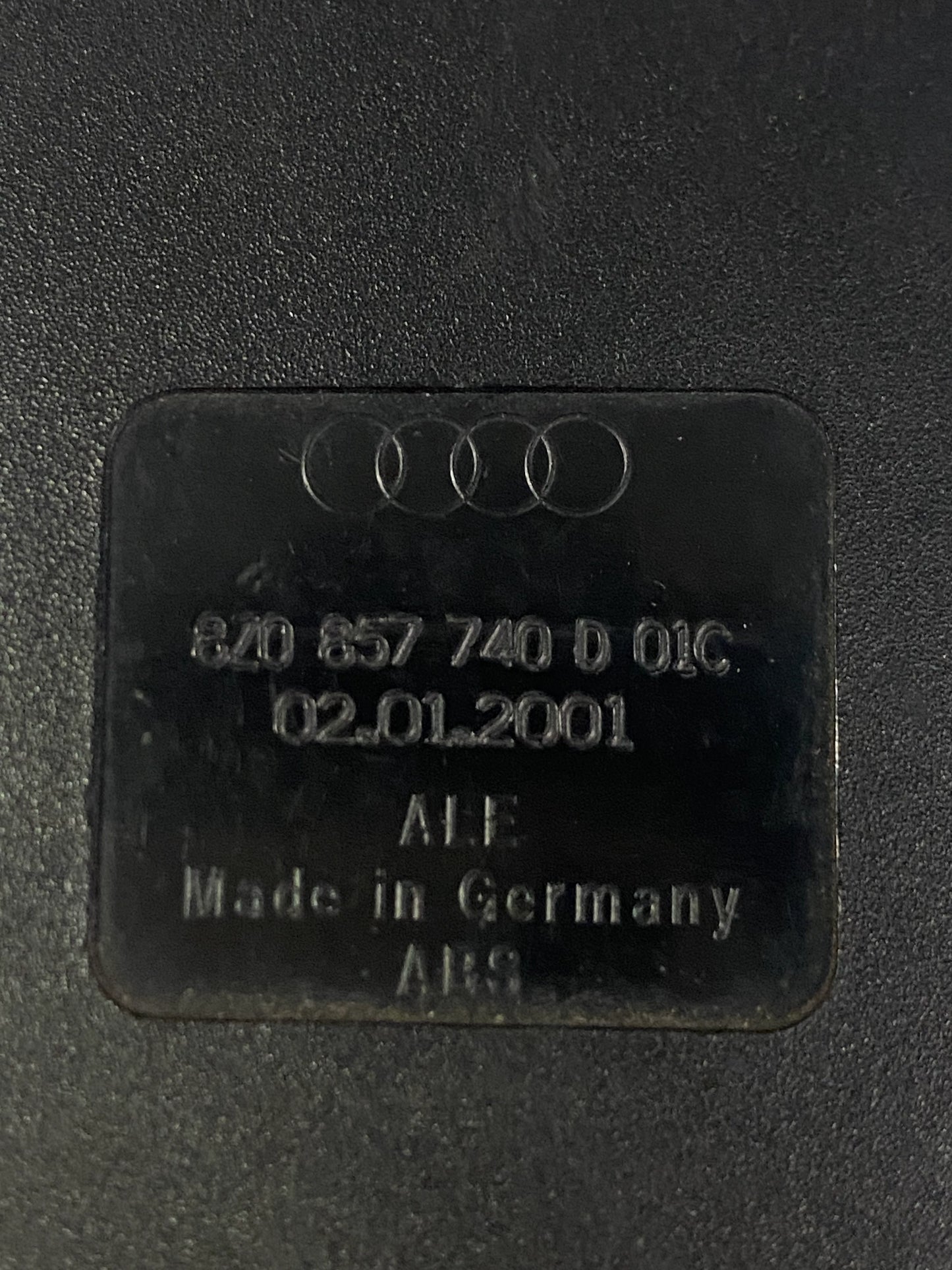 Aggancio Cintura di Sicurezza AUDI A2 [8Z0857740D]