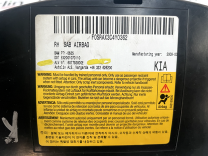 Airbag Sedile Destro Kia Cee'd 1° Serie - 607793000E 2