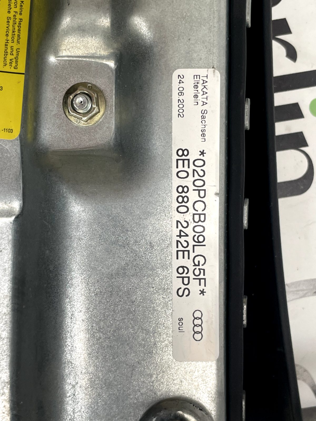 Airbag Sedile Dx Audi A4 8E0 880 242E 6PS detail 4