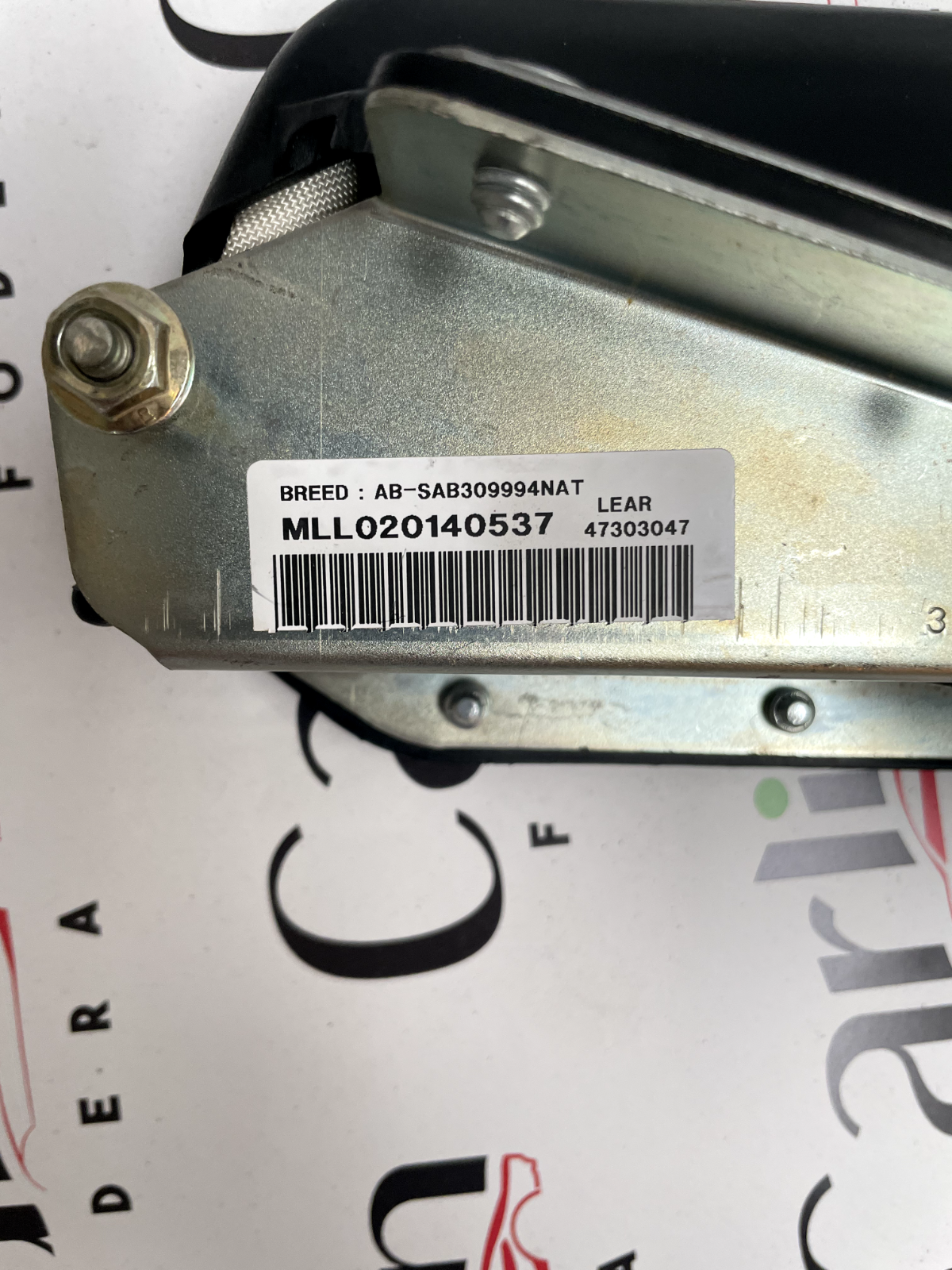 Airbag Sedile Lato Guida Fiat Multipla 47303047 detail 3