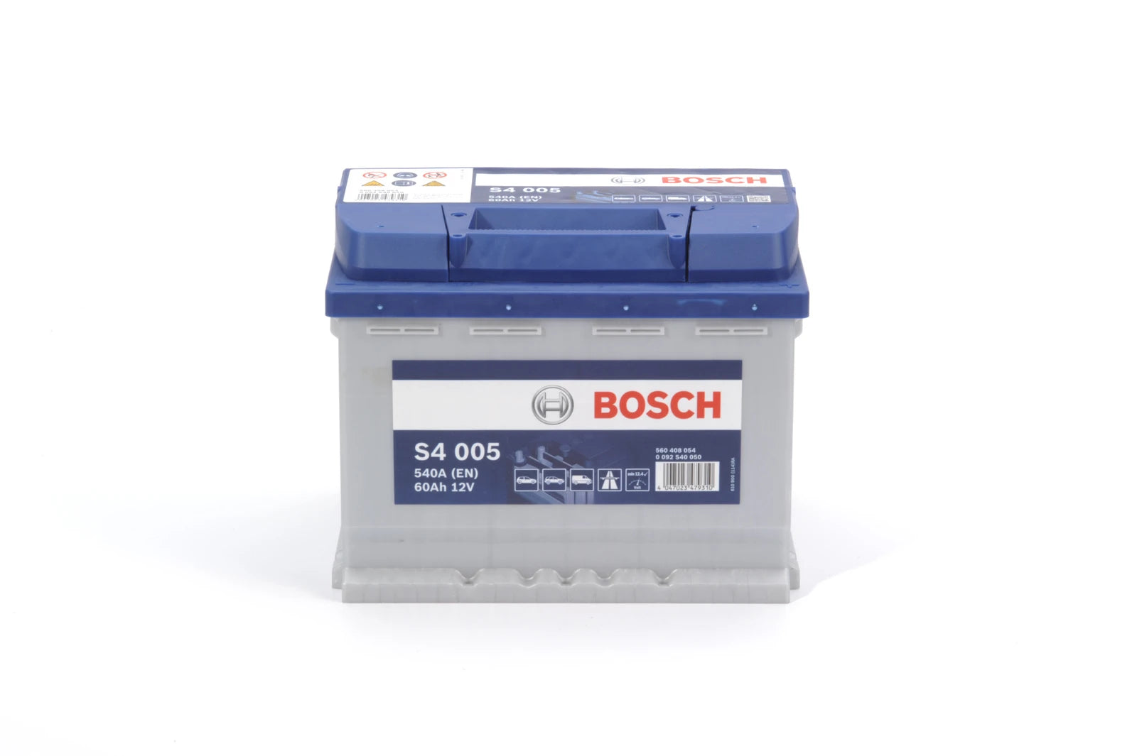 Batteria BOSCH S4 005 12V 60Ah 540A B13 - Auto Media Potenza