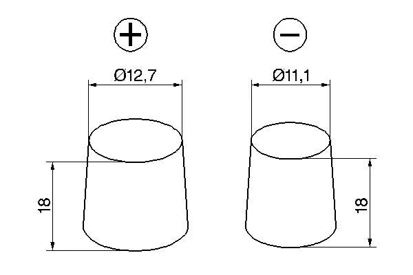 Batteria BOSCH S4 018 12V 40Ah 330A B00 detail 3
