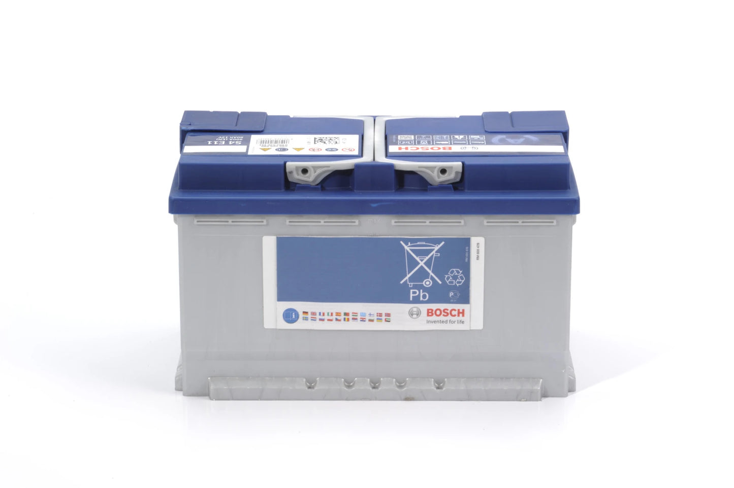 Batteria BOSCH S5 A11 12V 80Ah 800A B13 detail