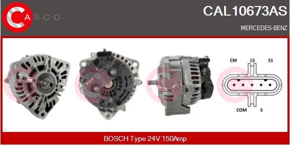 CASCO Altern.MERC.TRUCKS - CASCO CAL10673AS