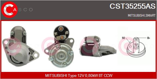 Motorino Avviamento Smart [CST35255AS] - CASCO - Nuovo