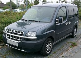 Maßgefertigte Sitzbezüge für Fiat DOBLO' - 1. SERIE (AB '00)