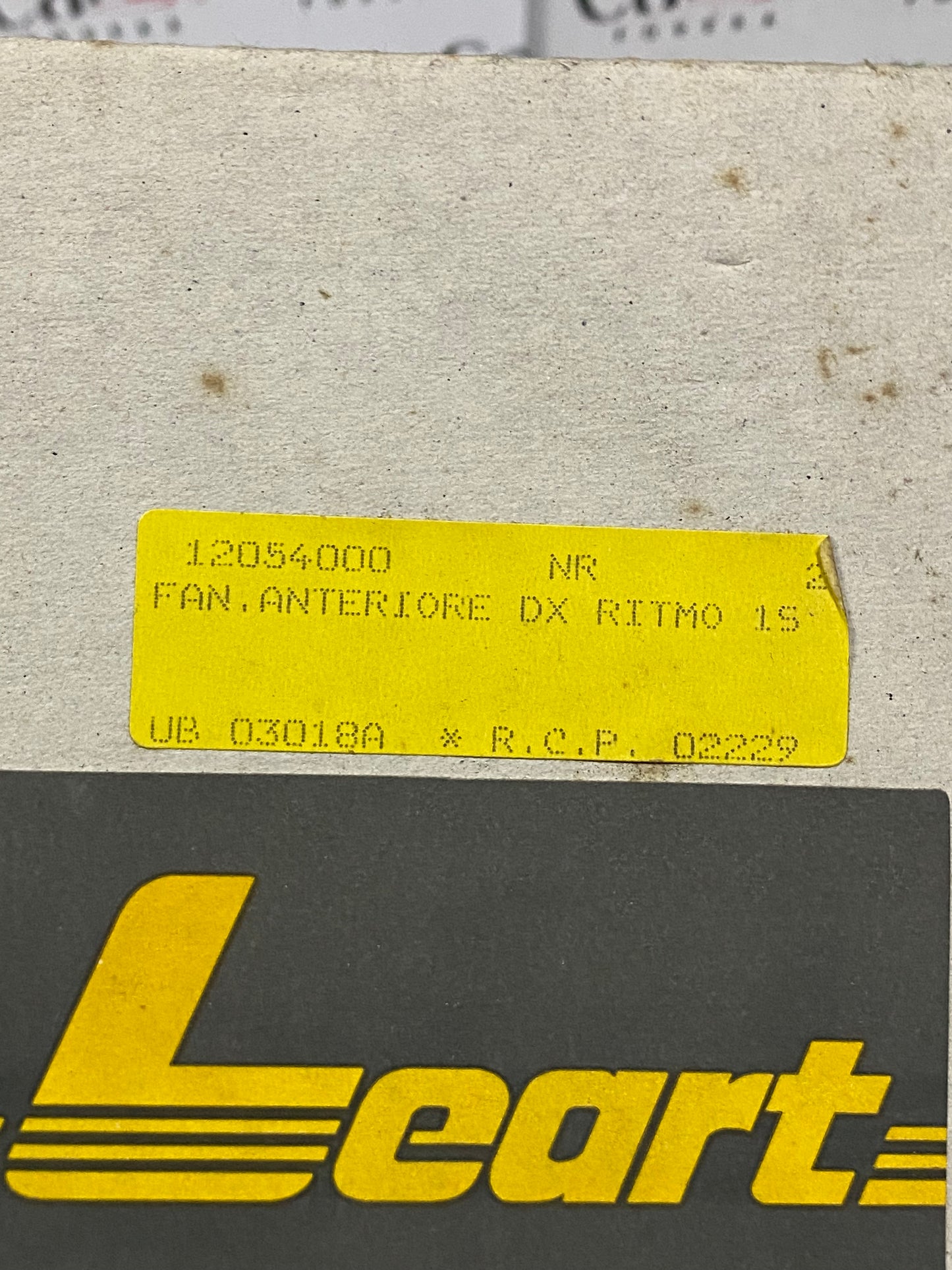 FANALINO FRECCIA COMPLETO DESTRO NUOVO – FIAT RITMO 1ª SERIE 6