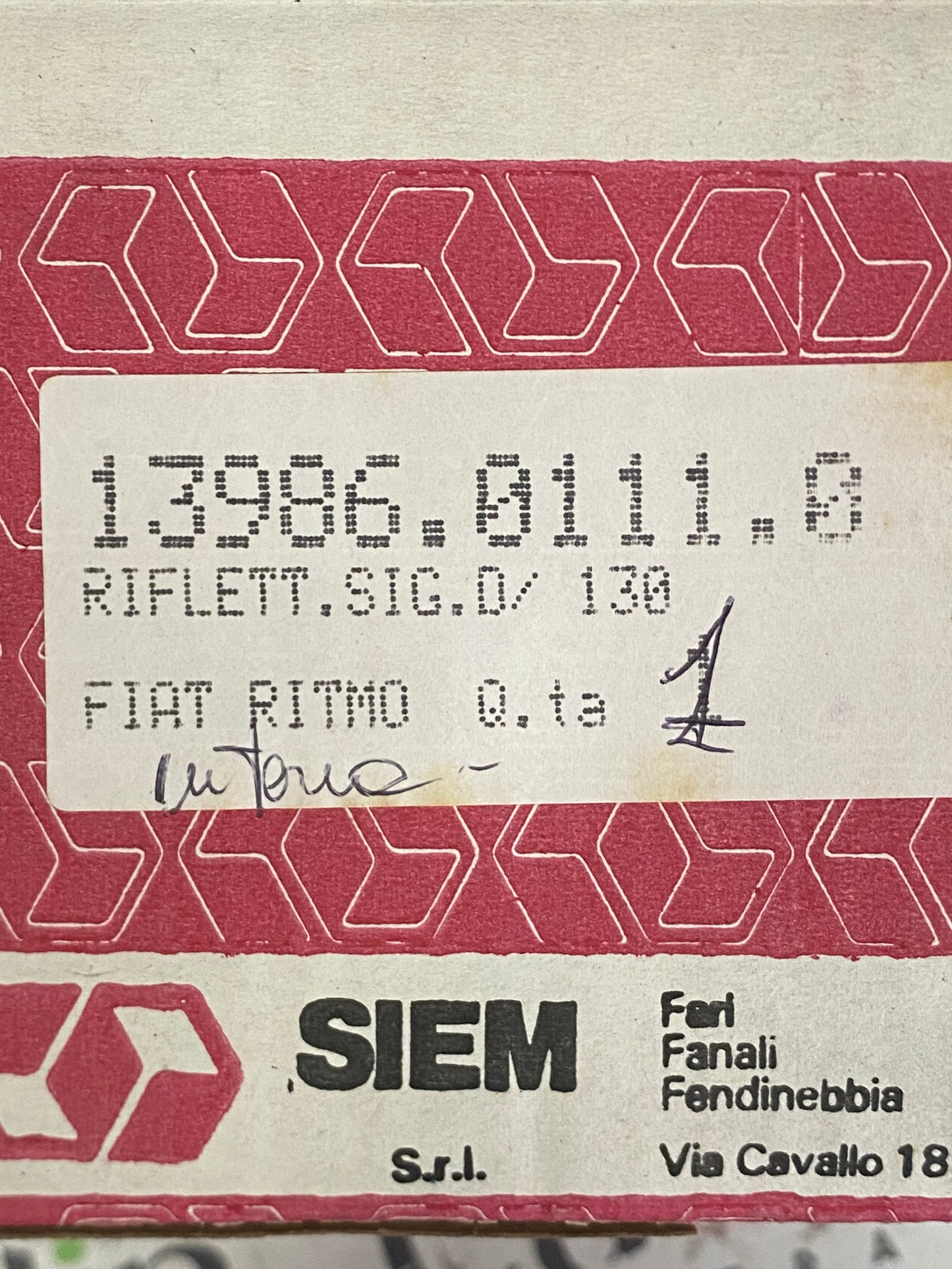 FARO ANTERIORE NUOVO – LANCIA DELTA 4WD INTEGRALE / FIAT NUOVA RITMO / 131 RACING – 3500095 5