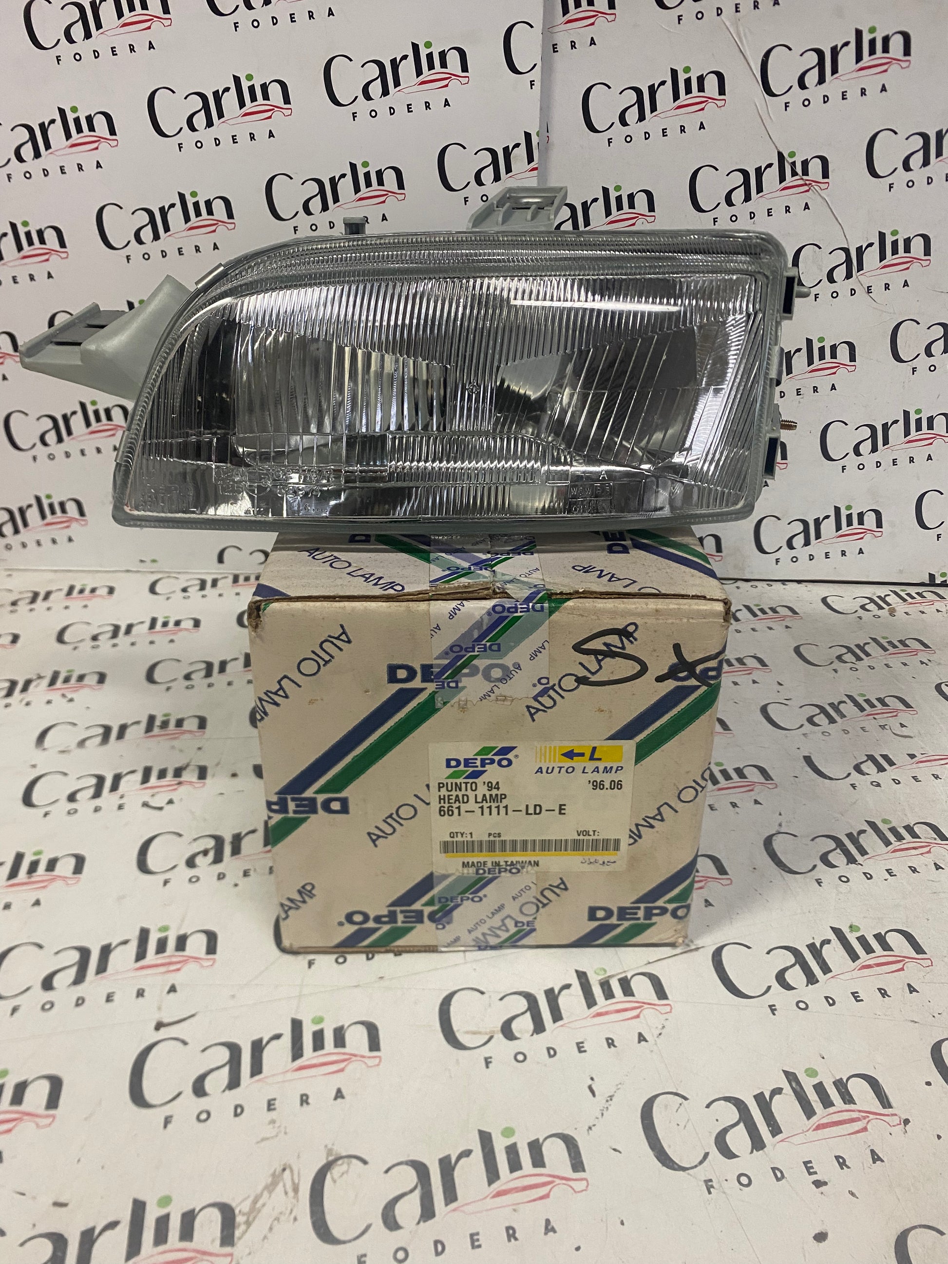 FARO ANTERIORE SINISTRO NUOVO – FIAT PUNTO (176) – DEPO 661-1111L-LD-E