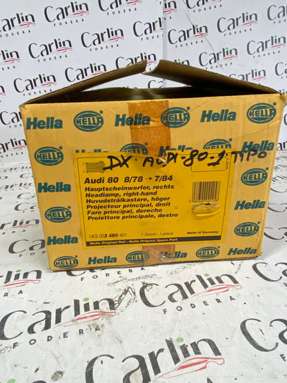 Faro Anteriore Destro HELLA 1AG 003 480-40 per Audi 80/90 B2 7