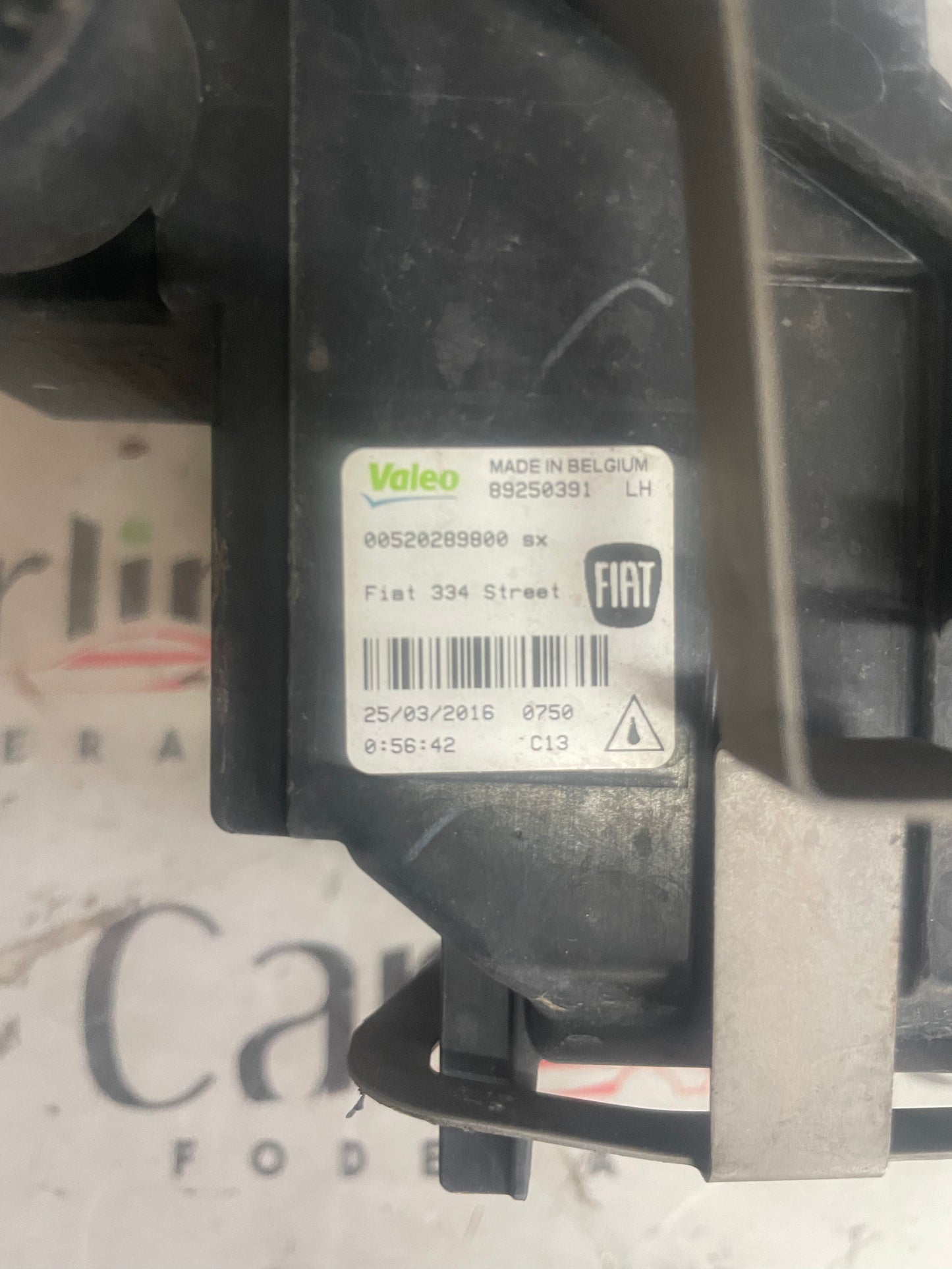 Fendinebbia Anteriore Sinistro Fiat 500X 89250391 2
