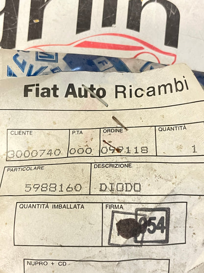 Diodo Relè Teleruttore Fiat Ducato, Peugeot Boxer, Citroen Jumper - 5988160