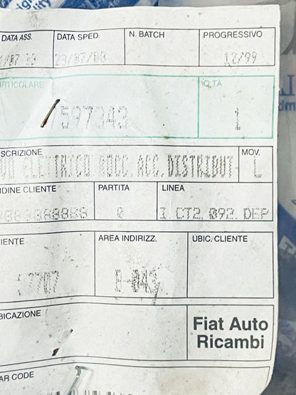 Cavo Bobina [7597343] - Nuovo Originale per Fiat Uno e Fiorino