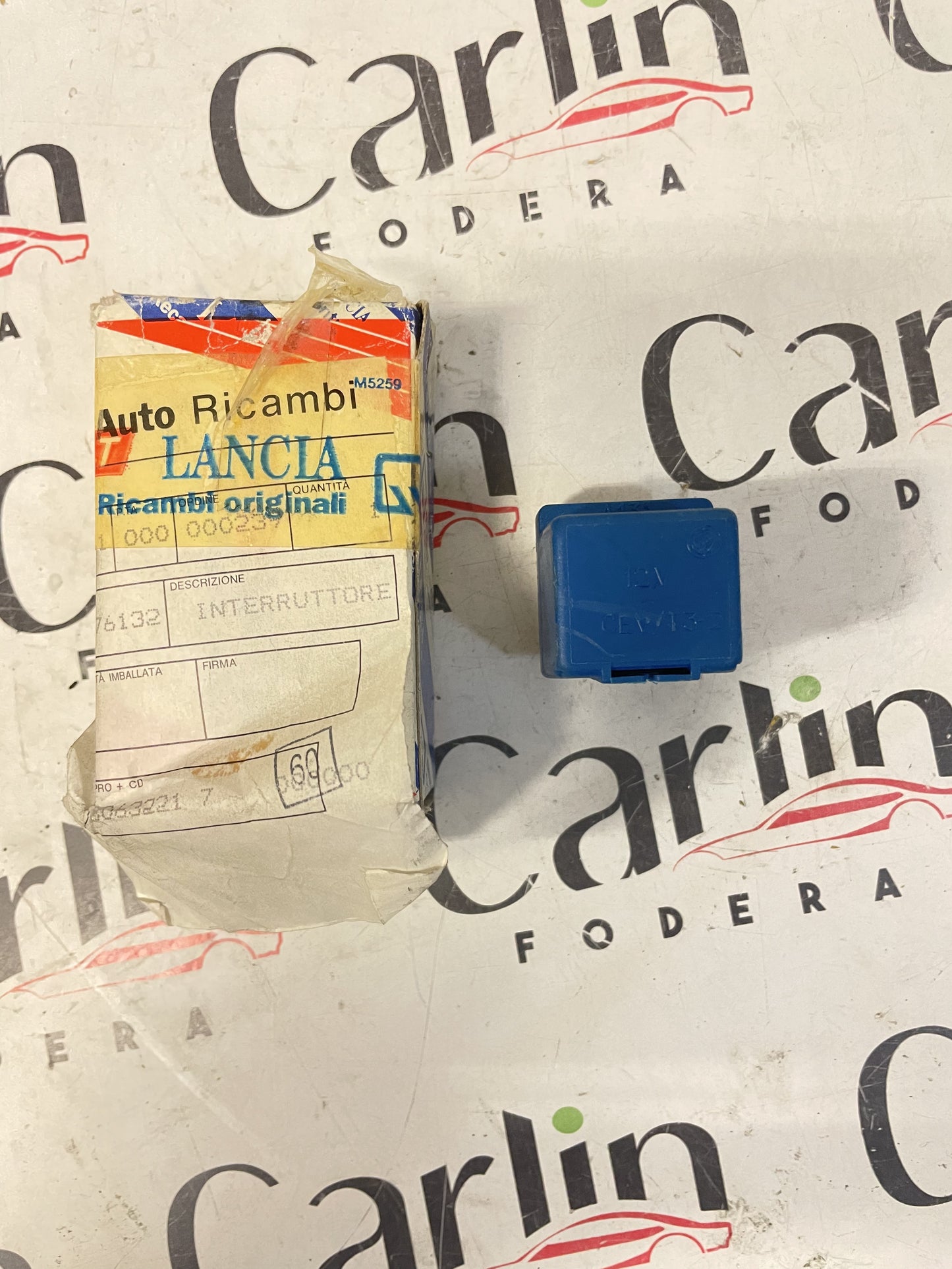 Rele' Aria Condizionata Fiat Tipo/Tempra - Lancia Delta/Dedra [7676132] Ricambio Nuovo e Originale Fiat