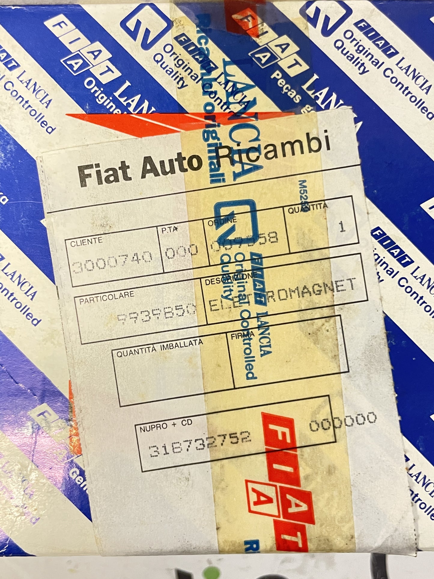 Elettromagnete Motorino Avviamento [9939850] - FIAT 126 BIS - Nuovo Originale