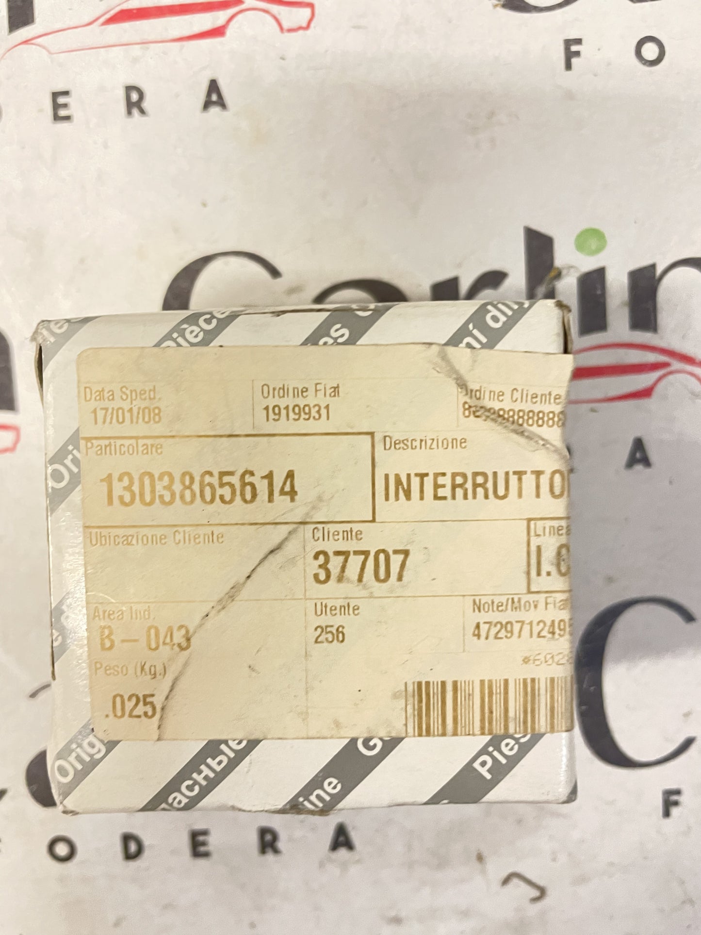 Interruttore Regolazione Specchi Elettrici [1303865614] - FIAT Ducato - Nuovo Originale