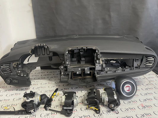 Kit Airbag Completo FIAT 500X – Cruscotto + Airbag Volante + 4 Cinture