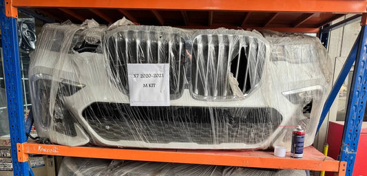 Musata Completa BMW X7 G07 Pacchetto M - Cofano + Parafanghi + Gruppo Ottico