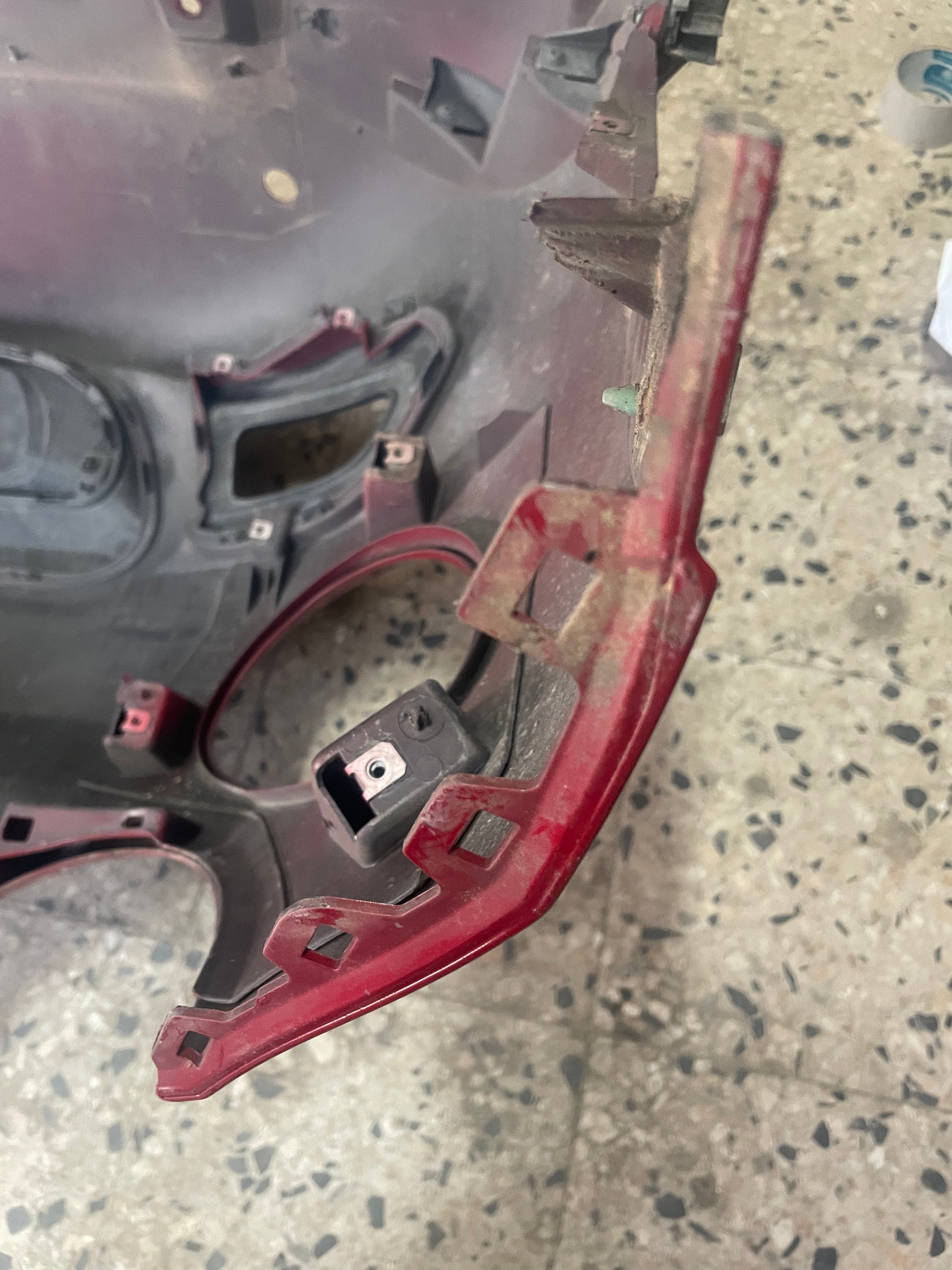 Paraurti Anteriore Fiat 500X 735633859 Usato Completo di Griglie 2