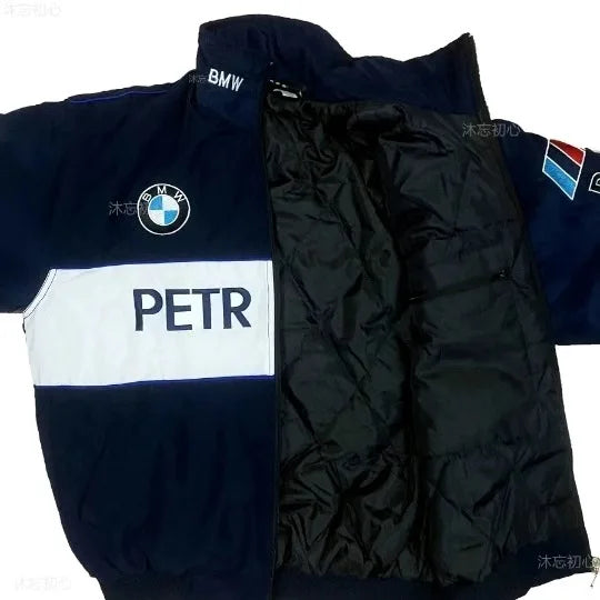 2025 new BMW F1 racing suit fully embroidered racing motorcycle suit team suit casual jacket