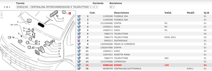 Diodo Relè Teleruttore Fiat Ducato, Peugeot Boxer, Citroen Jumper - 5988160