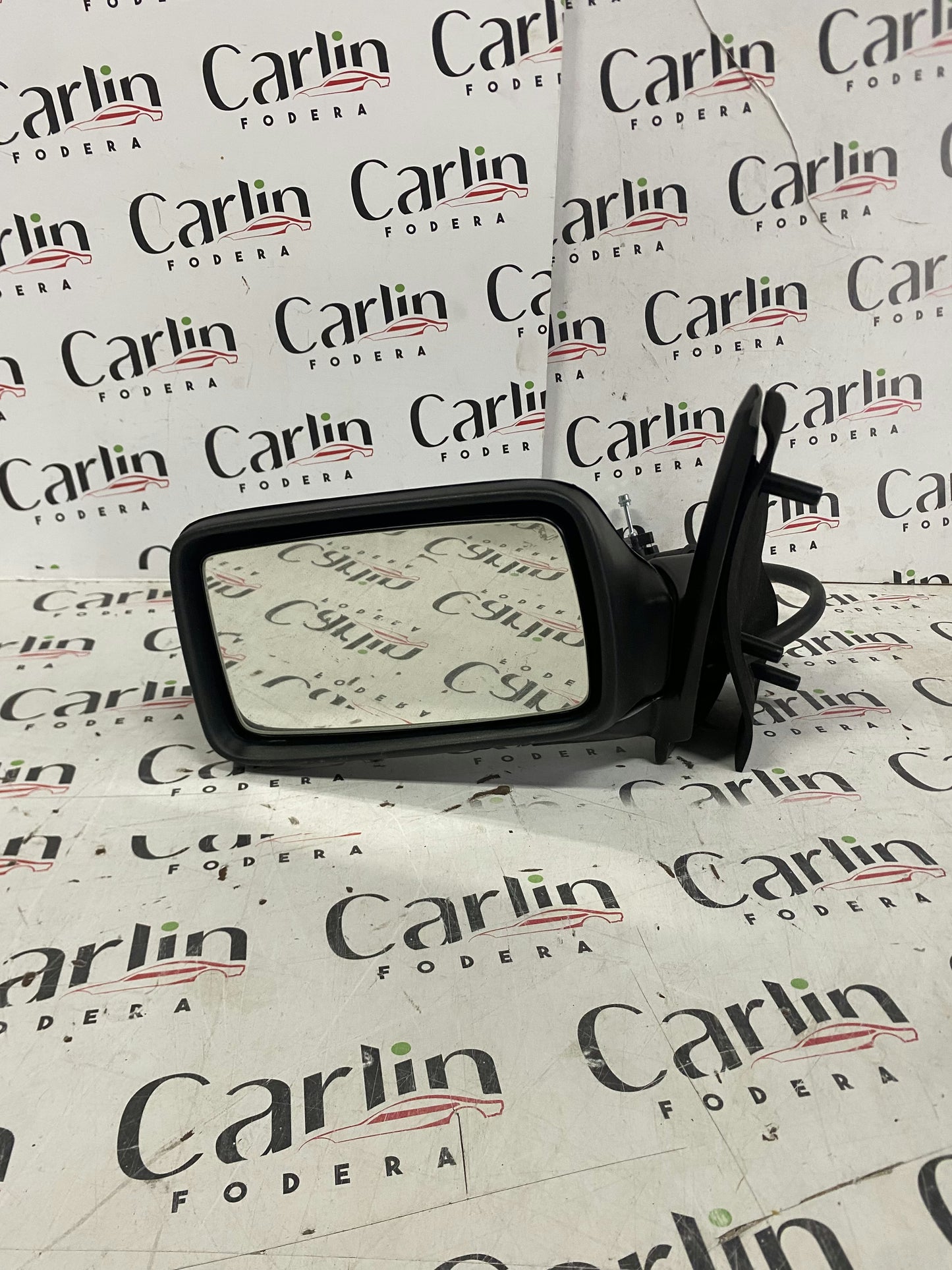 Specchietto Meccanico Volkswagen Golf III [1992–1998] SX Nero 1H0857537C01C 1