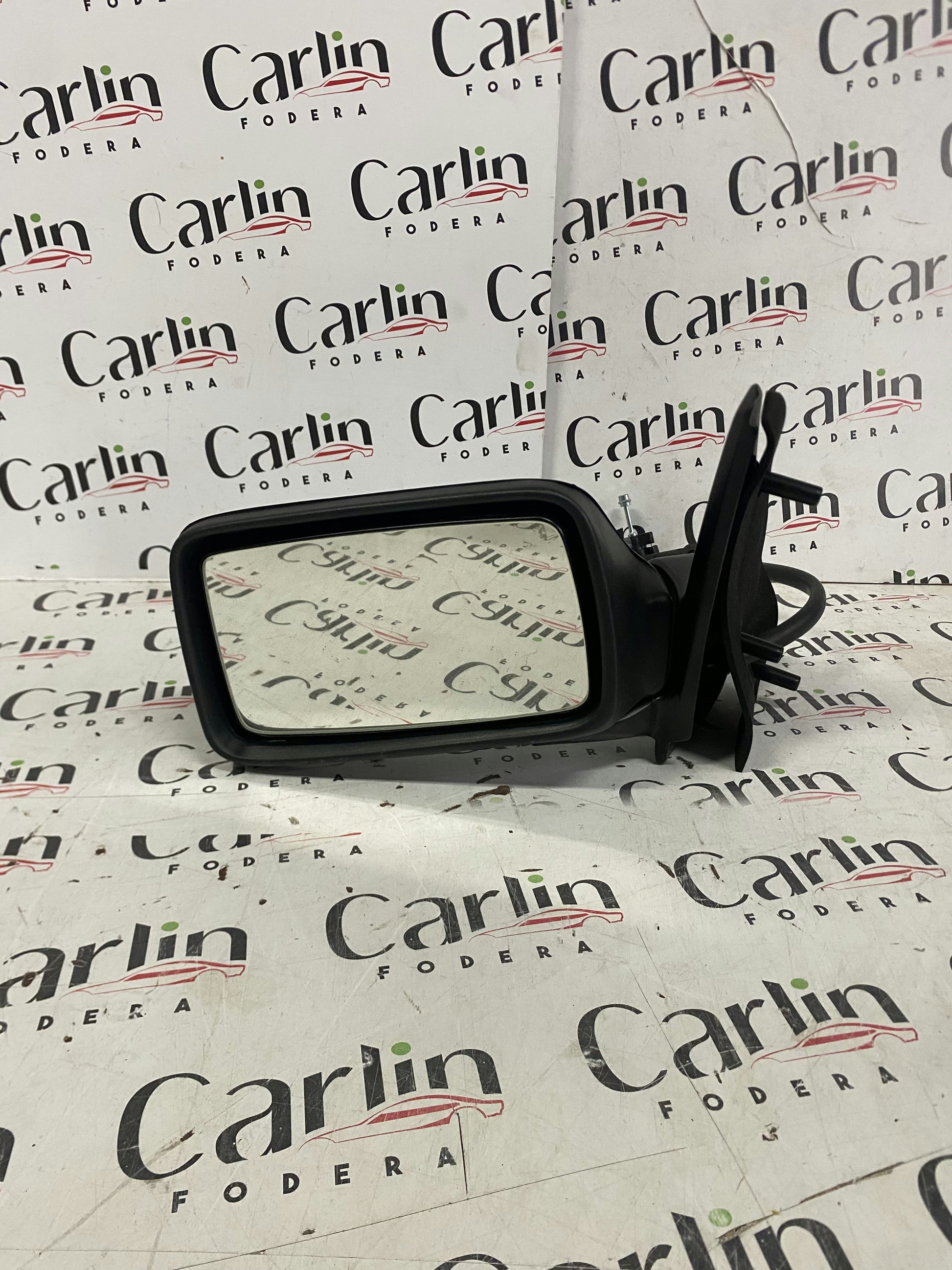 Specchietto Meccanico Volkswagen Golf III [1992–1998] SX Nero 1H0857537C01C 1