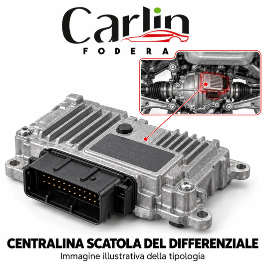 Illustrazione Carlin Fodera: Centralina scatola del differenziale; immagine generica della tipologia