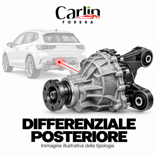 Differenziale posteriore — immagine illustrativa CarlinFodera, non fotografia del singolo ricambio