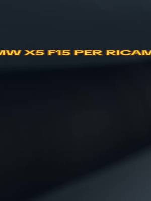 BMW X5 F15 completa per ricambi