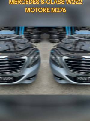 Mercedes Classe S W222 con motore M276 e sospensioni pneumatiche